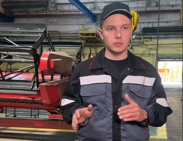 Жатка ЖЗК-9.2 в объективе НТВ-Беларусь!